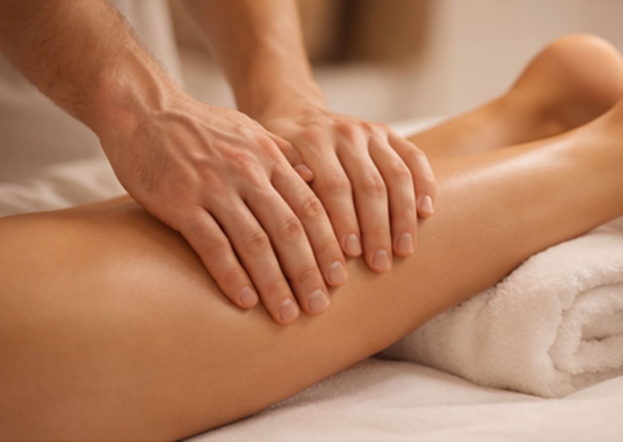 Fuß- und Beinmassage